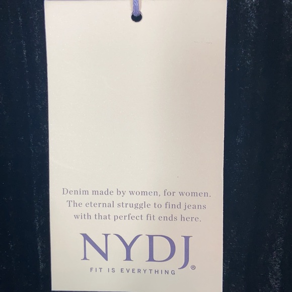 New NWT NYDJ Textured Velvet Short Sleeve Top Small - Picture 6 of 11